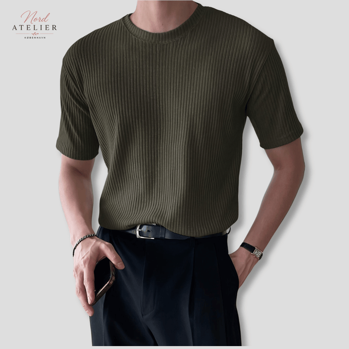 Lys Grøn Herre T-shirt - Milano