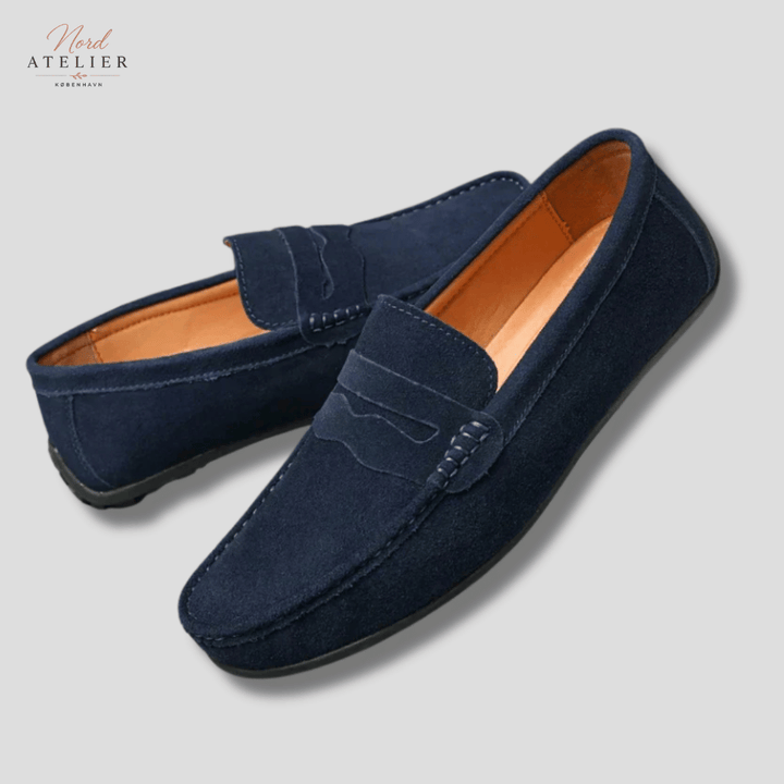 Robert | Stilfulde Ruskindsloafers