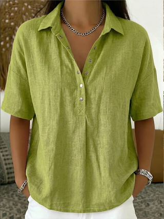 TESSA™ | AFSLAPPET HVERDAGSBLUSE