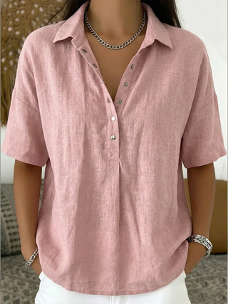 TESSA™ | AFSLAPPET HVERDAGSBLUSE