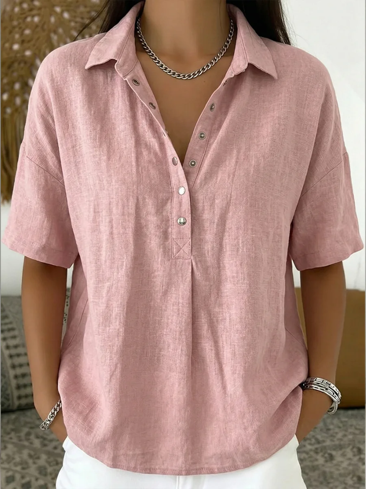 TESSA™ | AFSLAPPET HVERDAGSBLUSE