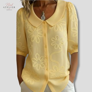 Elegant Blomst-bluse