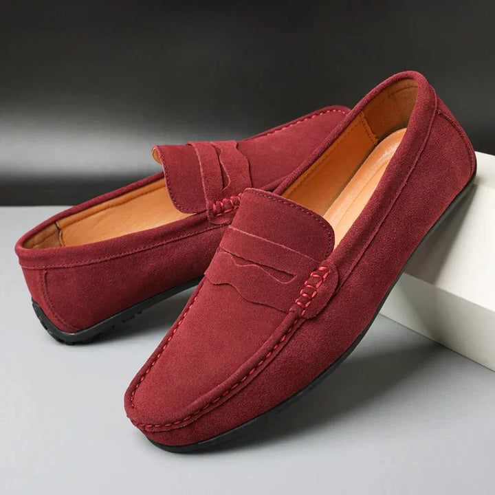 Robert | Stilfulde Ruskindsloafers