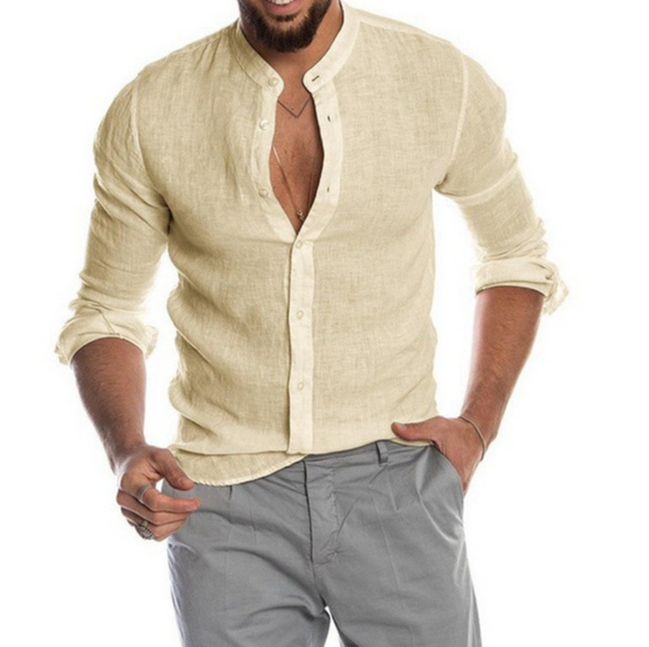 Zoltan | Herre Sommer Linen Skjorte