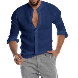 Zoltan | Herre Sommer Linen Skjorte