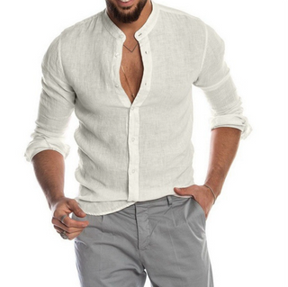 Zoltan | Herre Sommer Linen Skjorte